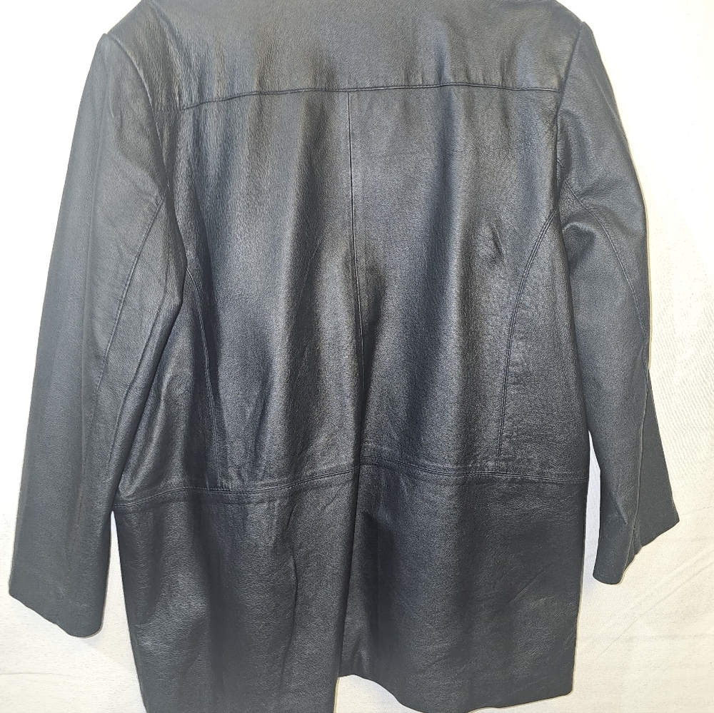Classic Elements Midnight Leather Jacket - image 5